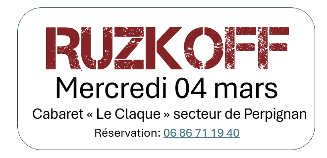 Event Ruzkoff Perpignan